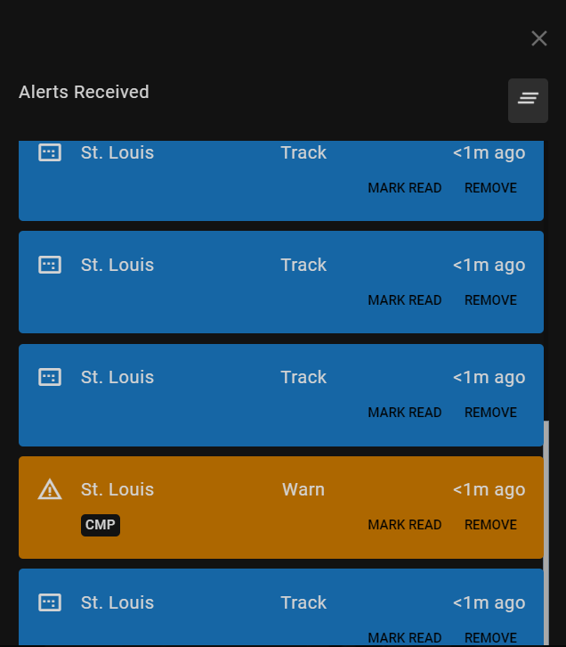 Viewing Alerts