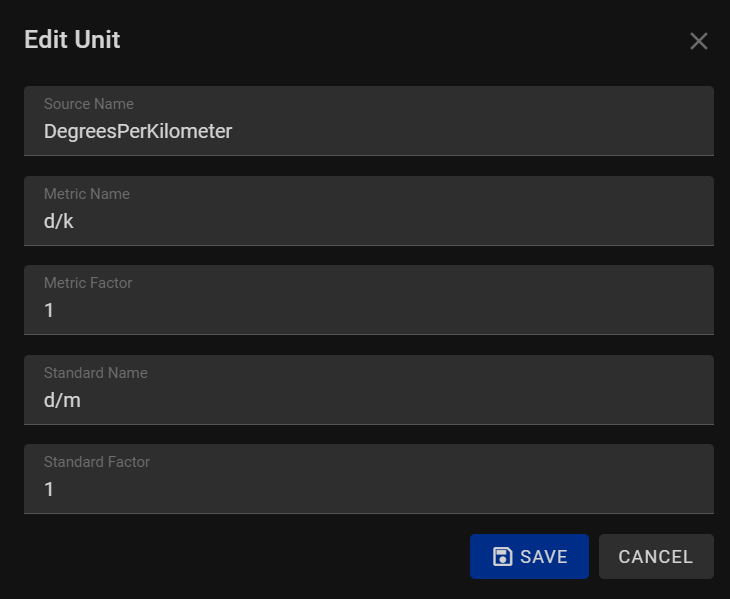 Editing Units