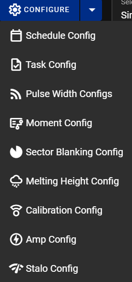 Configure Dropdown